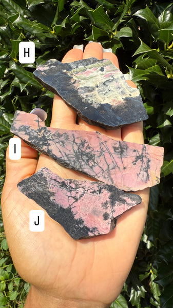 Rhodonite Slab