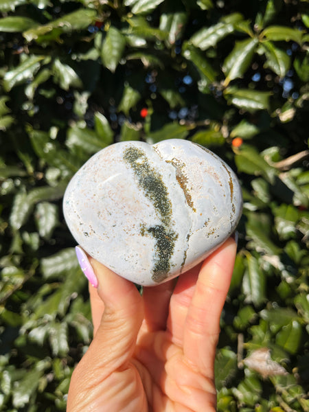 Sea Jasper Heart