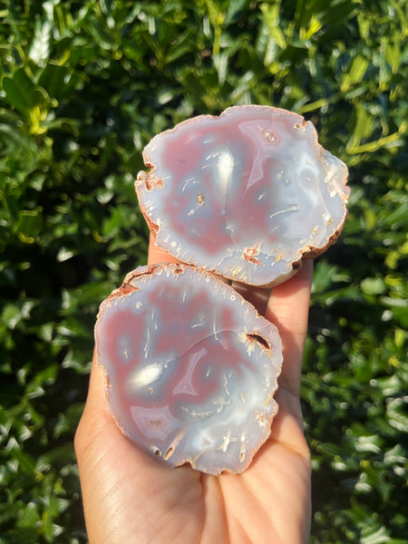Mozambique Agate Pair