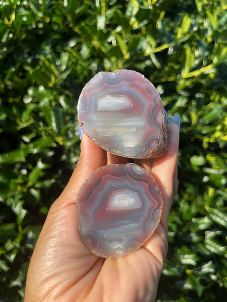 Mozambique Agate Pair