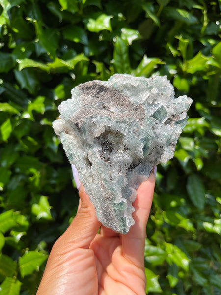Rogerly Mine Fluorite - Druzy Dreams Pocket