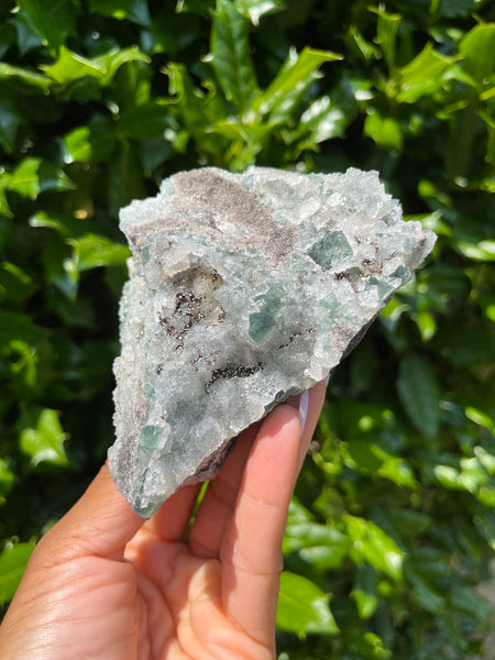 Rogerly Mine Fluorite - Druzy Dreams Pocket