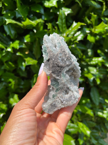 Rogerly Mine Fluorite - Druzy Dreams Pocket