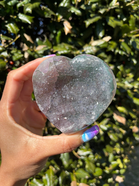 Amethyst Heart