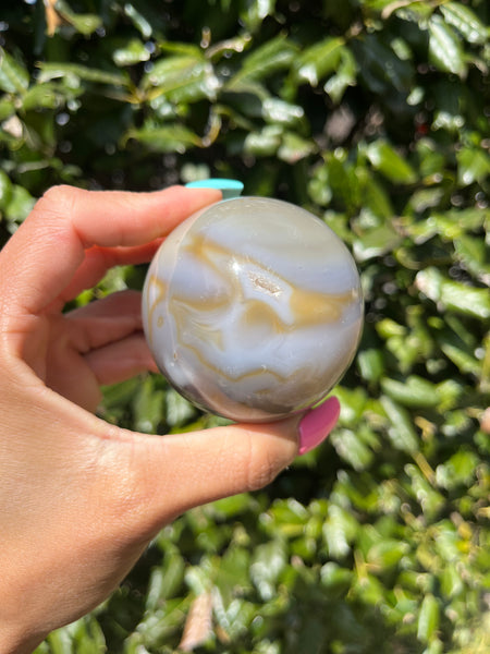 Orca Agate Sphere