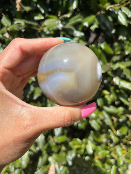 Orca Agate Sphere