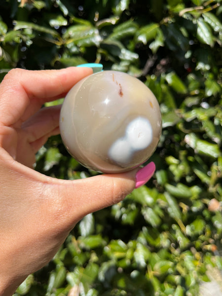 Orca Agate Sphere