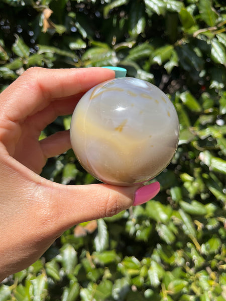 Orca Agate Sphere