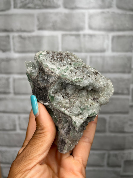 Rogerly Mine Fluorite - Druzy Dreams Pocket