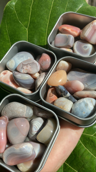 Botswana Agate Tumble Set