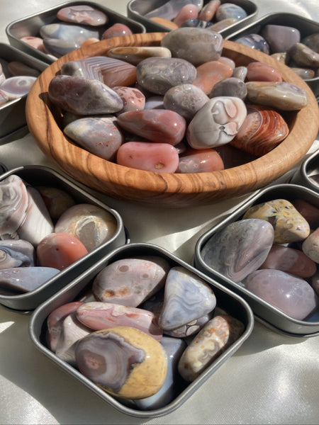 Botswana Agate Tumble Set