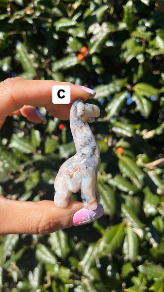 Flower Agate Giraffe(Select)