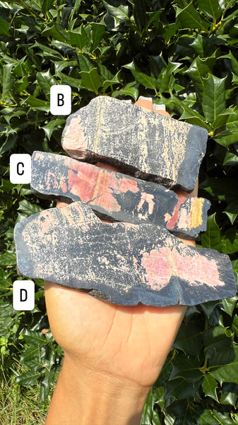 Rhodonite Slab