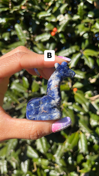 Sodalite Giraffe(Select)