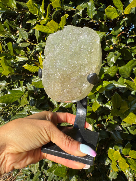 Inclusion Quartz w/ stand