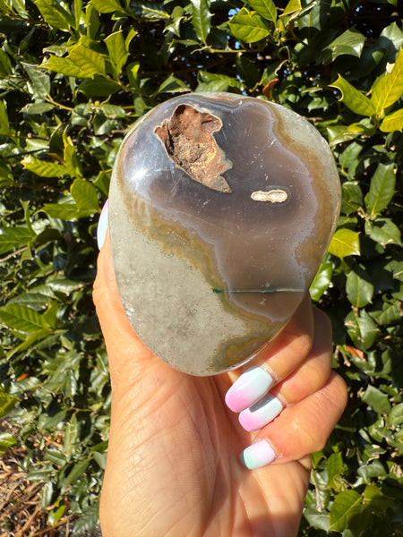 Inclusion Quartz w/ stand