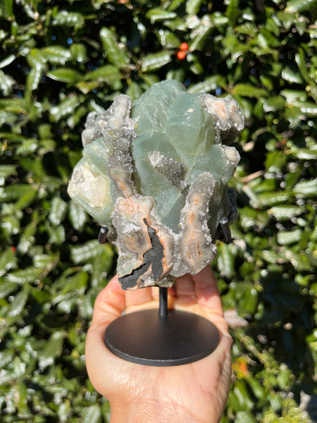 Calcite x Chlorite Included Quartz