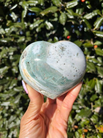 Sea Jasper Heart