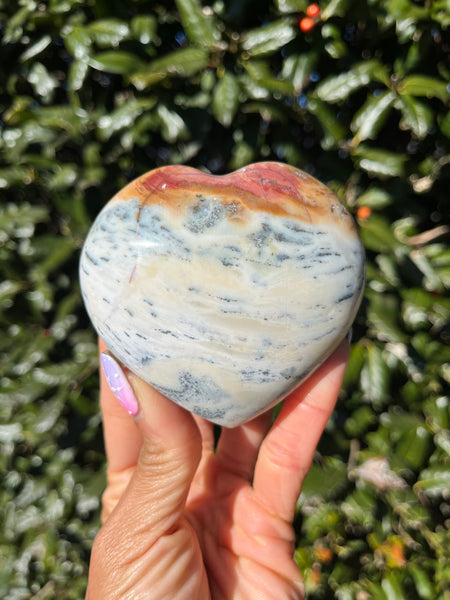 Sea Jasper Heart