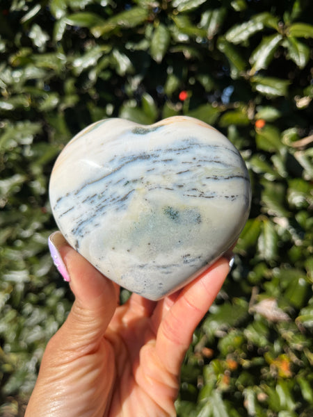 Sea Jasper Heart