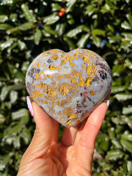 Sea Jasper Heart