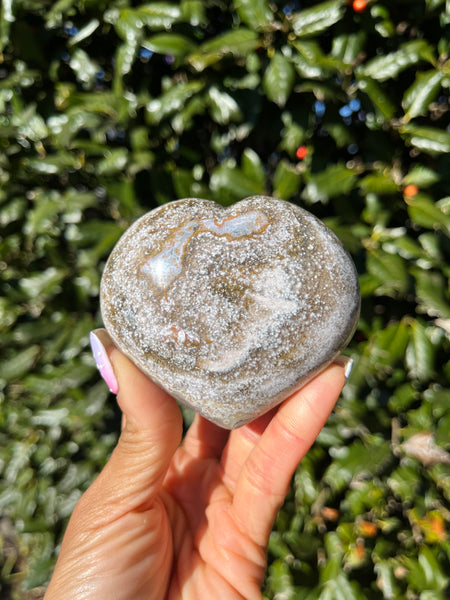 Sea Jasper Heart