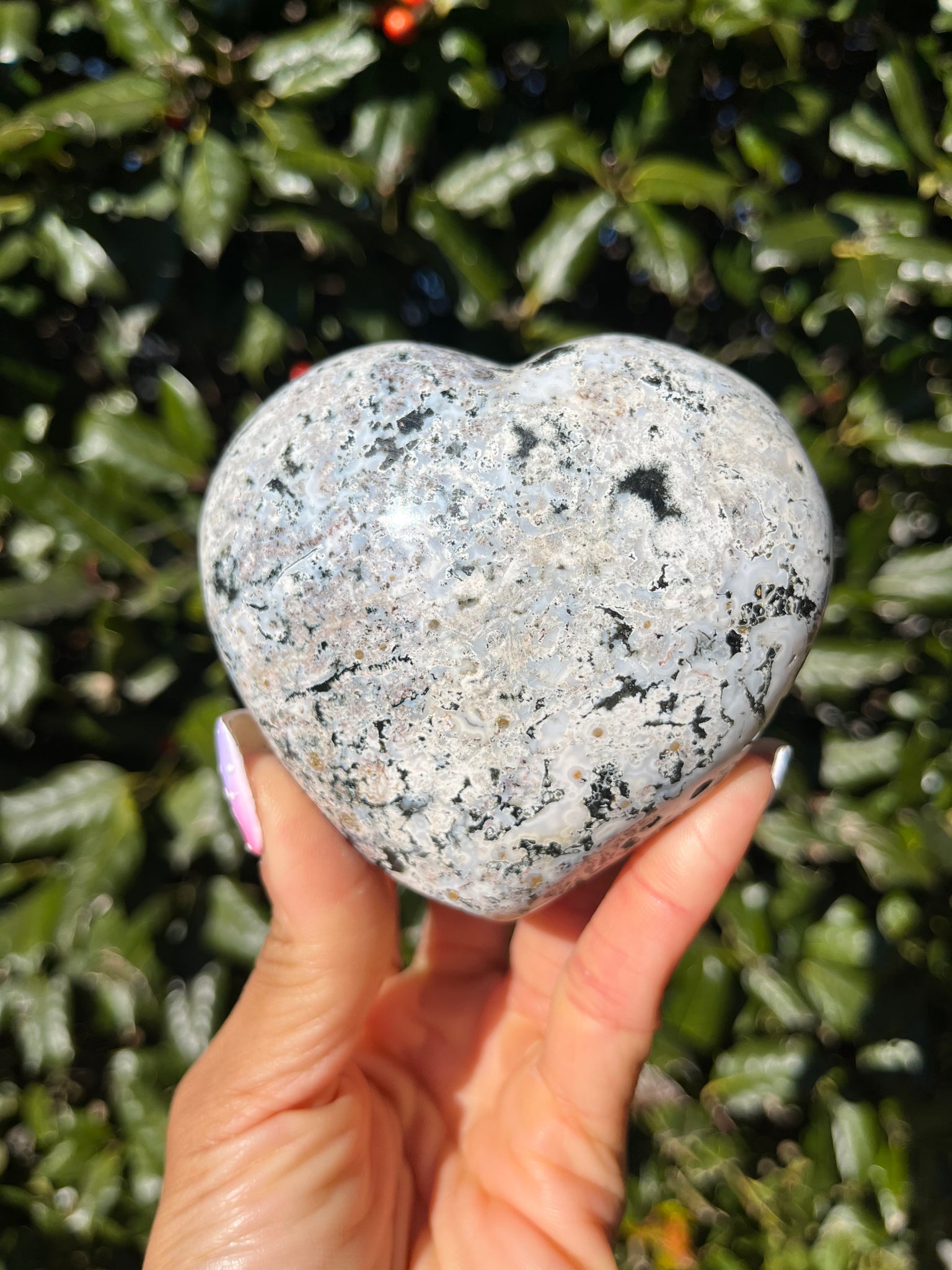 Sea Jasper Heart