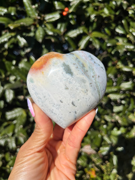 Sea Jasper Heart