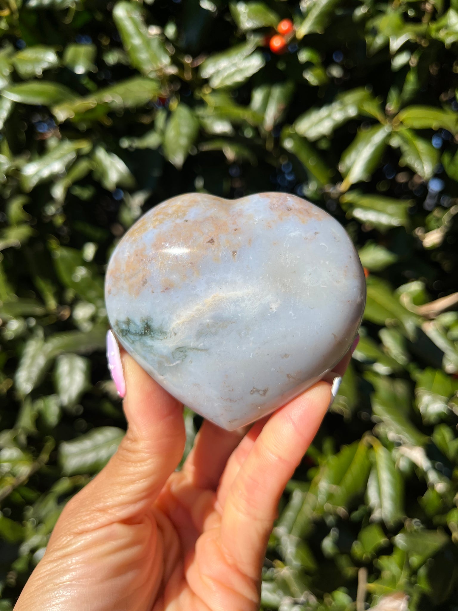 Sea Jasper Heart