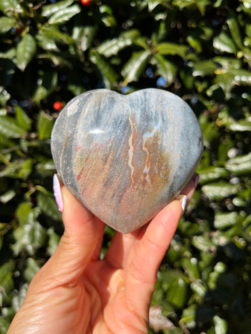 Sea Jasper Heart