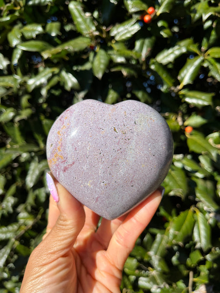 Sea Jasper Heart