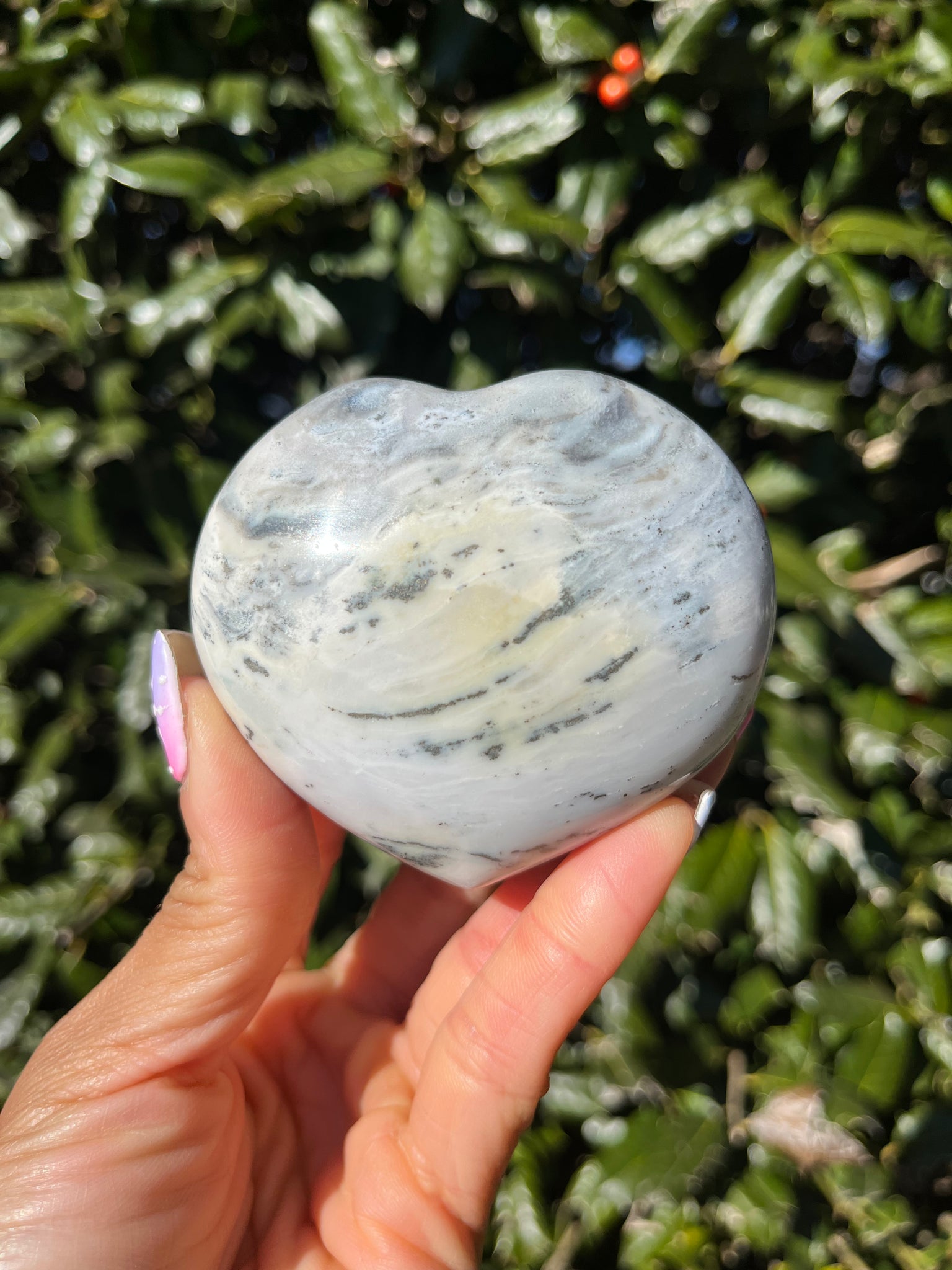 Sea Jasper Heart