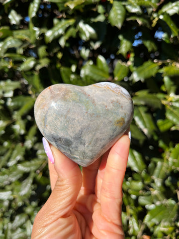 Sea Jasper Heart