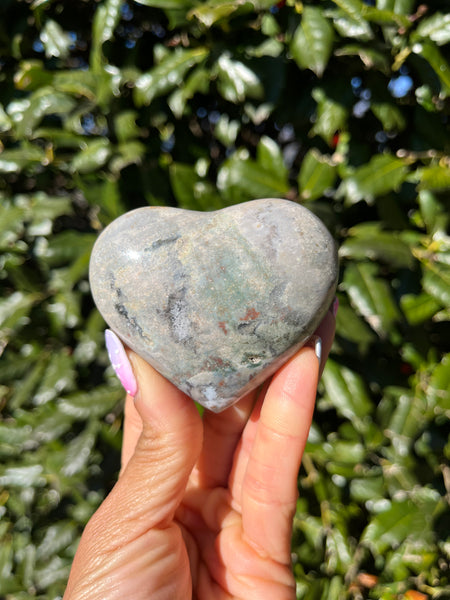 Sea Jasper Heart