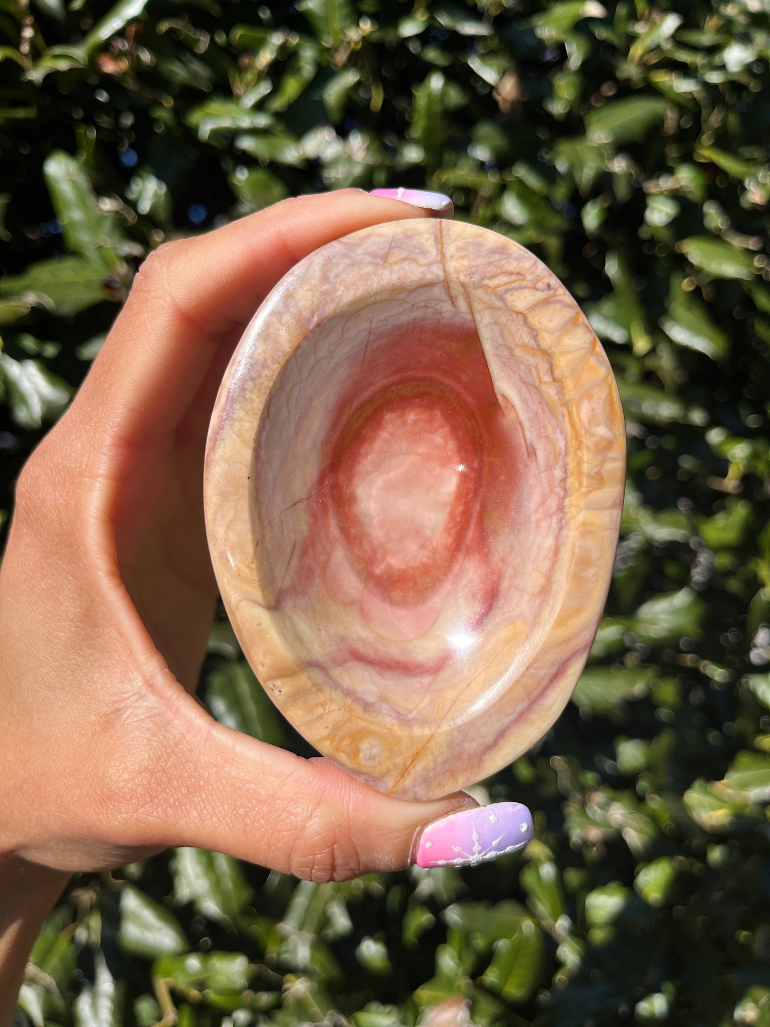 Polychrome Jasper Bowl