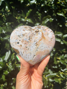 Sea Jasper Heart