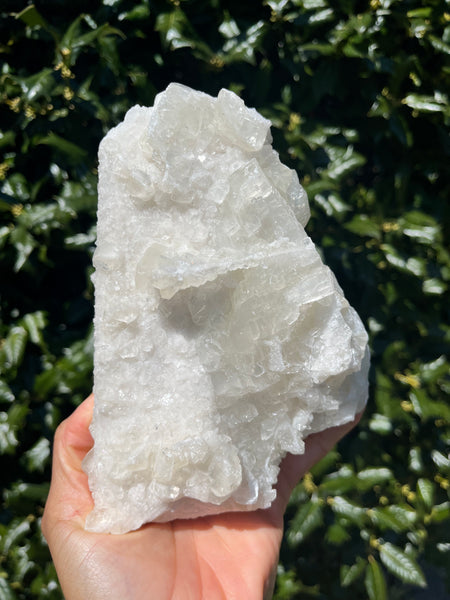 Danburite x Calcite