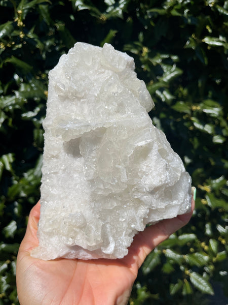 Danburite x Calcite