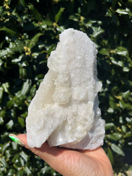 Danburite x Calcite