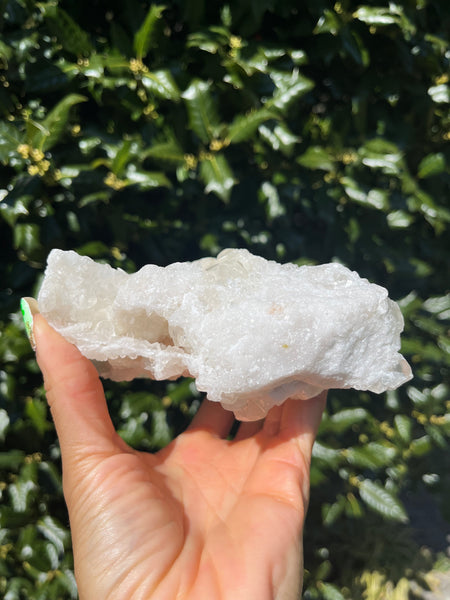 Danburite x Calcite