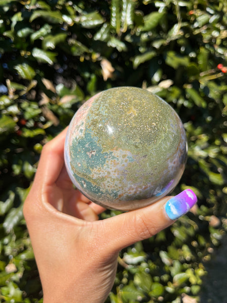 Sea Jasper Sphere