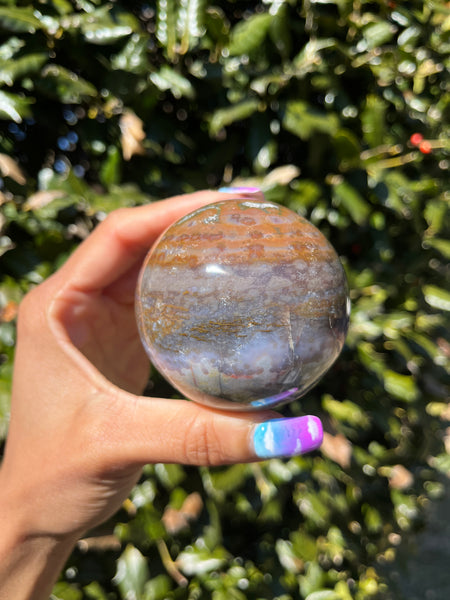 Sea Jasper Sphere