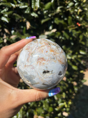 Sea Jasper Sphere