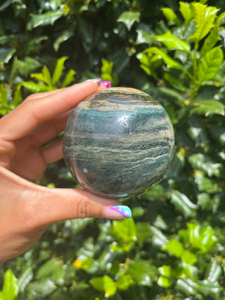 Sea Jasper Sphere