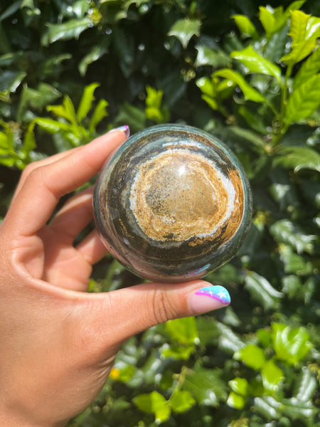 Sea Jasper Sphere