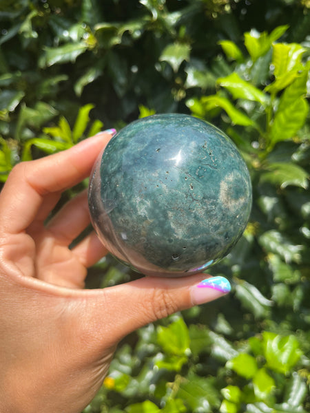 Sea Jasper Sphere