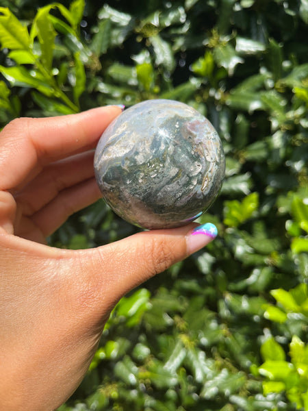 Sea Jasper Sphere