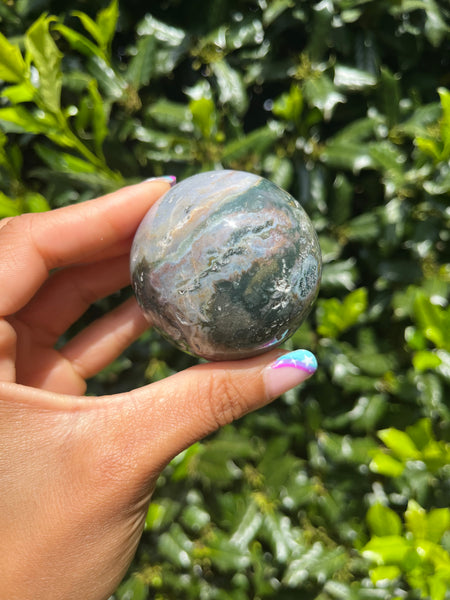 Sea Jasper Sphere