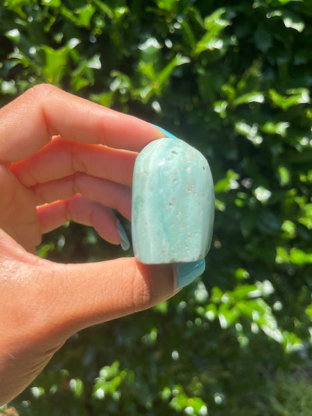 Green Chalcedony Freeform