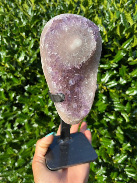 Amethyst Stalactite w/ Stand